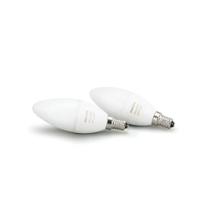 Philips Hue White&Color Ambiance 6W E14 2db szabályozható okos LED gyertya
