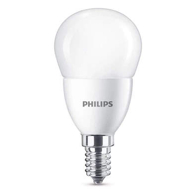 Philips E14 P45 7W 830 Lumen hideg fehér LED kis gömb izzó