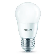 Philips E27 P45 7W 806Lumen meleg fehér LED kis gömb izzó