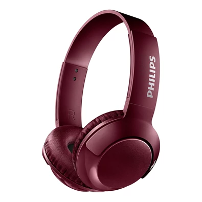 Philips SHB3075RD/00 Bluetooth piros fejhallgató headset