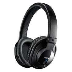 Philips SHB7150 fekete prémium Bluetooth NFC fejhallgató mikrofonnal