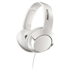 Philips SHL3175WT/00 Bass+ fehér mikrofonos fejhallgató