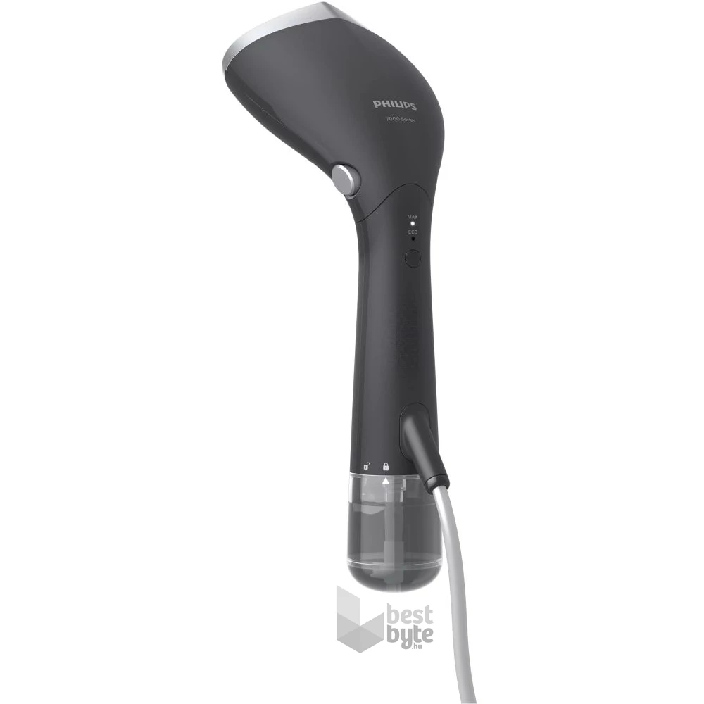 Philips STH7040/80 7000 fekete kézi gőzölő