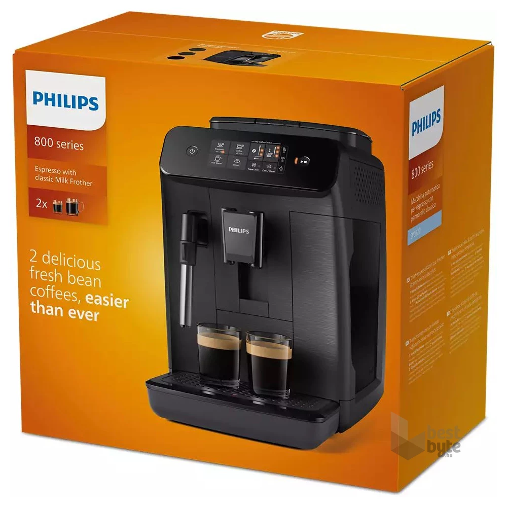Philips Series 800 EP0820/00 fekete  automata kávéfőző