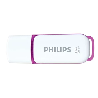 Philips Snow Edition 64GB USB 3.0 fehér-lila Flash Drive