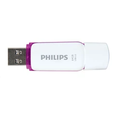 Philips Snow Edition 64GB USB 3.0 fehér-lila Flash Drive