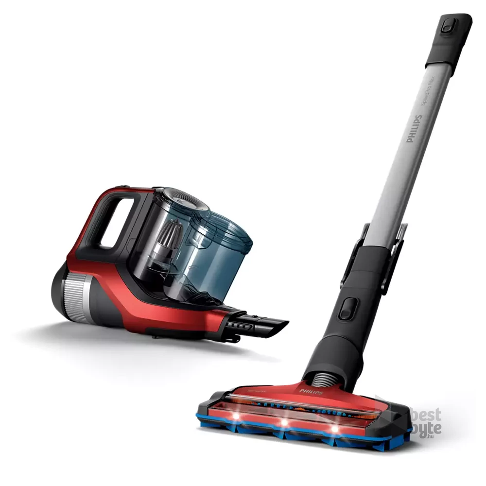 Philips XC7043/01 SpeedPro Max fekete-piros álló porszívó