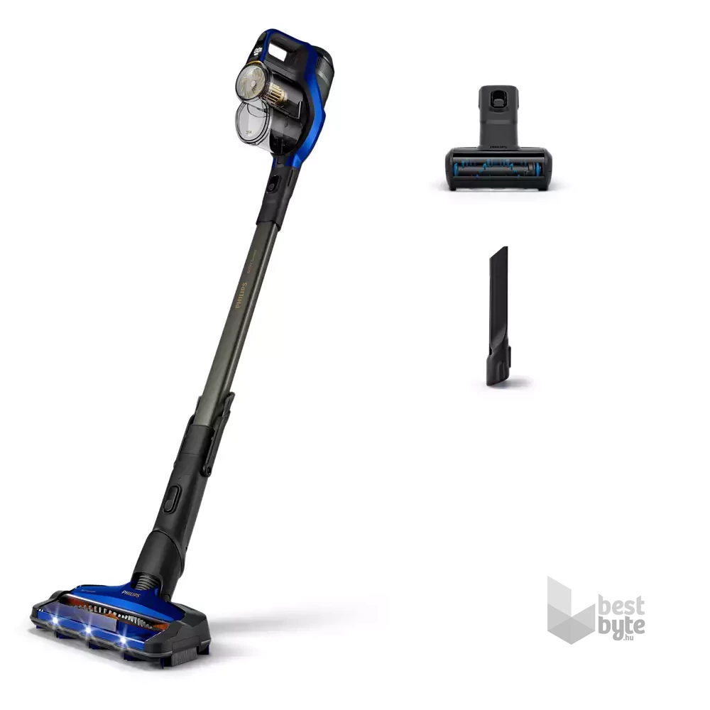 Philips XC8045/01 8000 Series fekete-kék vezeték nélküli álló porszívó
