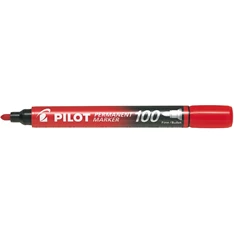 Pilot 100 gömb hegyű piros alkoholos filc