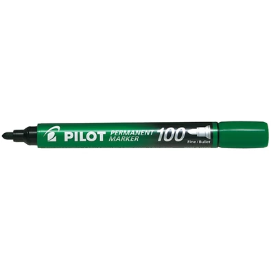 Pilot 100 gömb hegyű zöld alkoholos filc