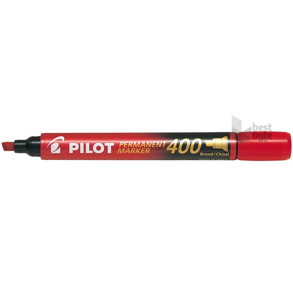 Pilot 400 vágott hegyű piros alkoholos filc