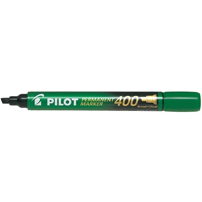 Pilot 400 vágott hegyű zöld alkoholos filc