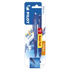 Pilot Frixion Clicker 1db-os kék radírozható rollertoll + Acroball kék golyóstoll