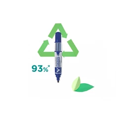 Pilot BeGreen V-Board Master fekete táblamarker + betét