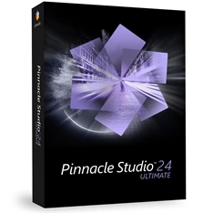 Pinnacle Studio 24 Ultimate ML ENG dobozos szoftver