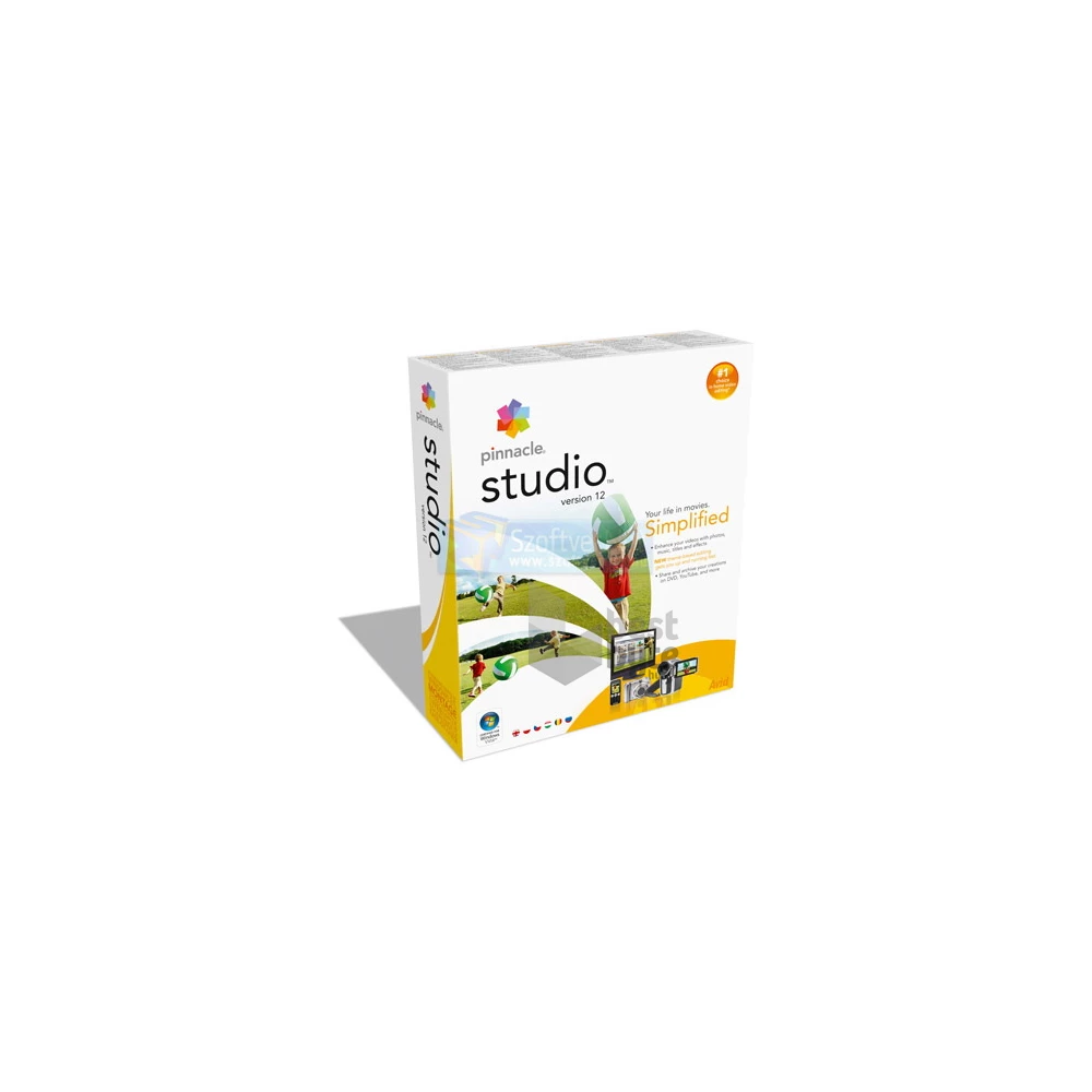 Pinnacle STUDIO12 Dobozos szoftver