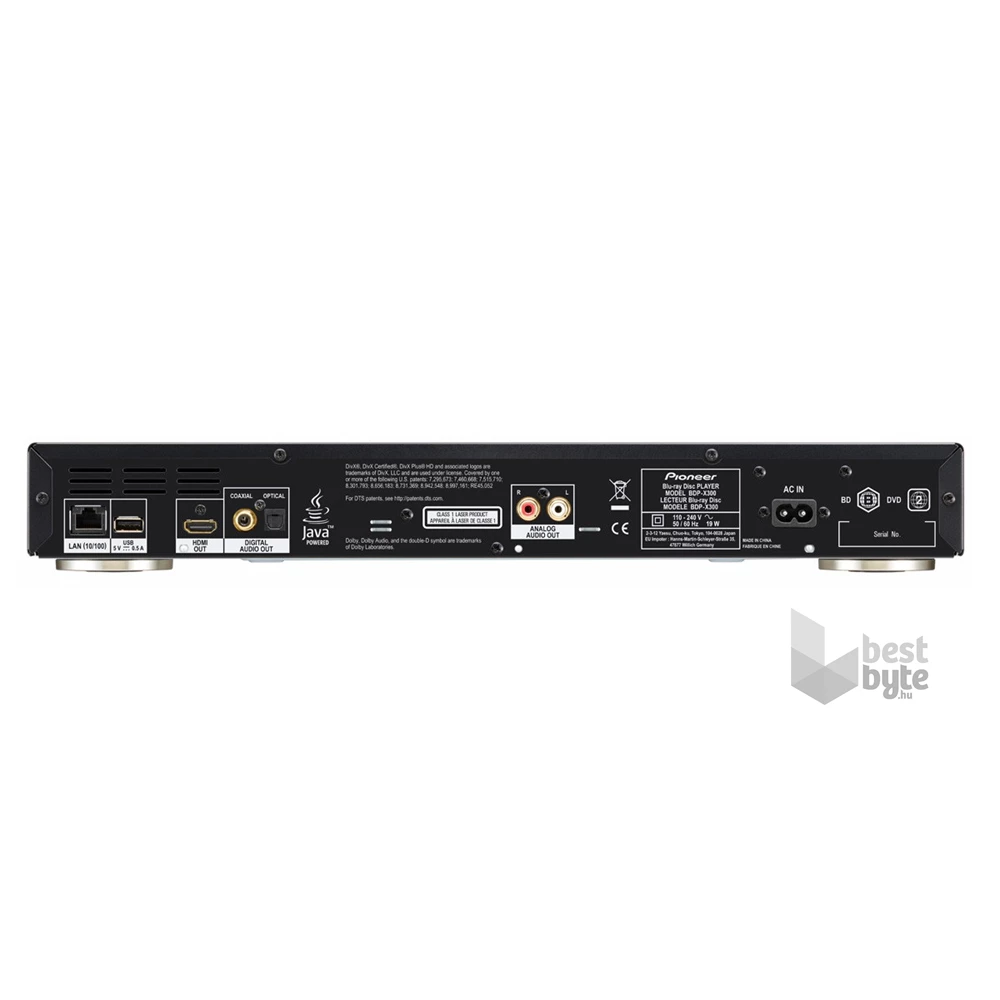 Pioneer BDP-X300-B Blu-ray lejátszó