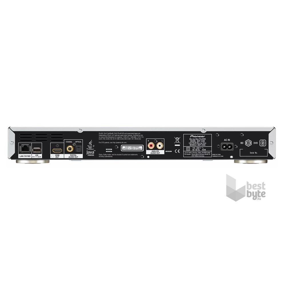 Pioneer BDP-X300-S Blu-ray lejátszó