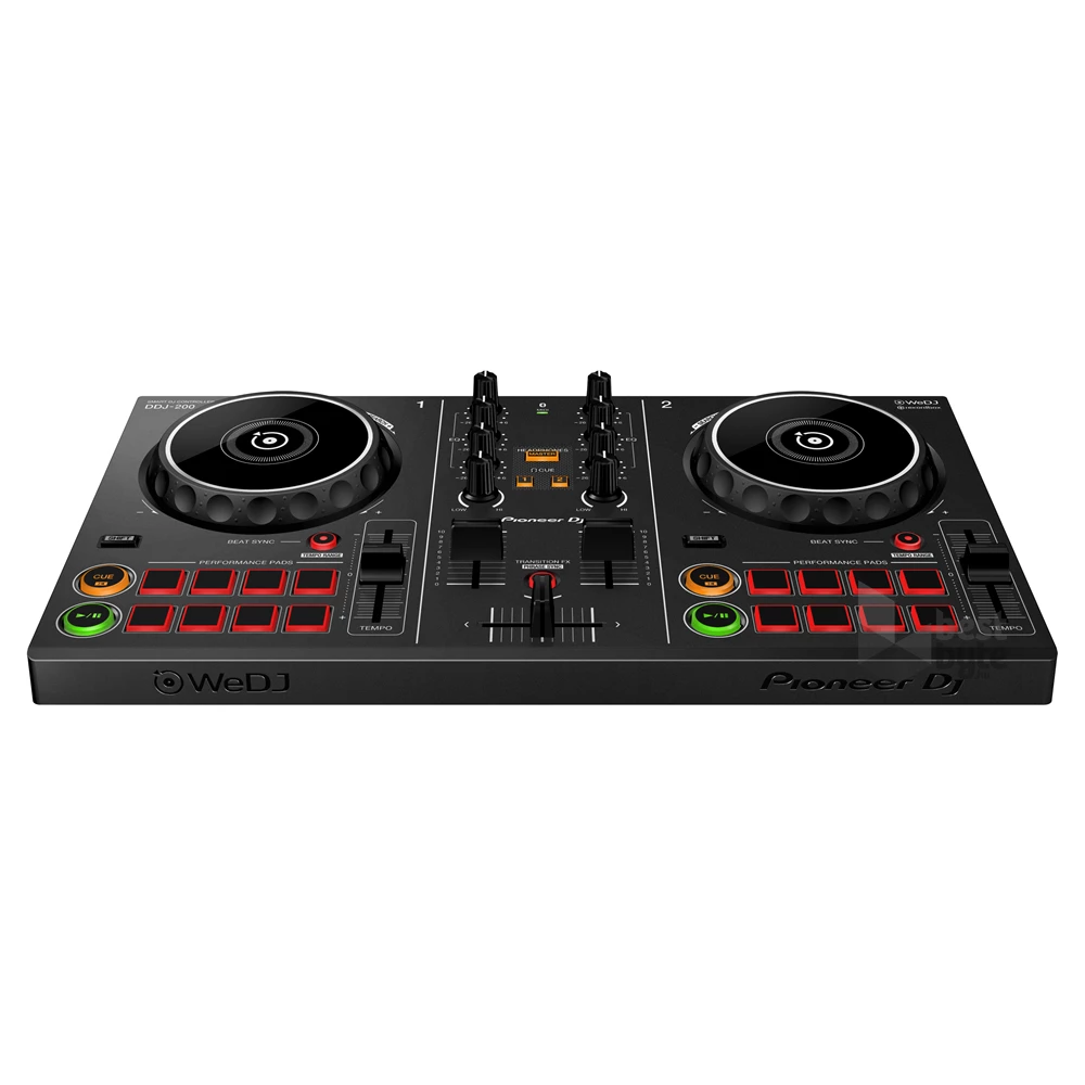 Pioneer DJ DDJ-200 fekete okos DJ kontroller