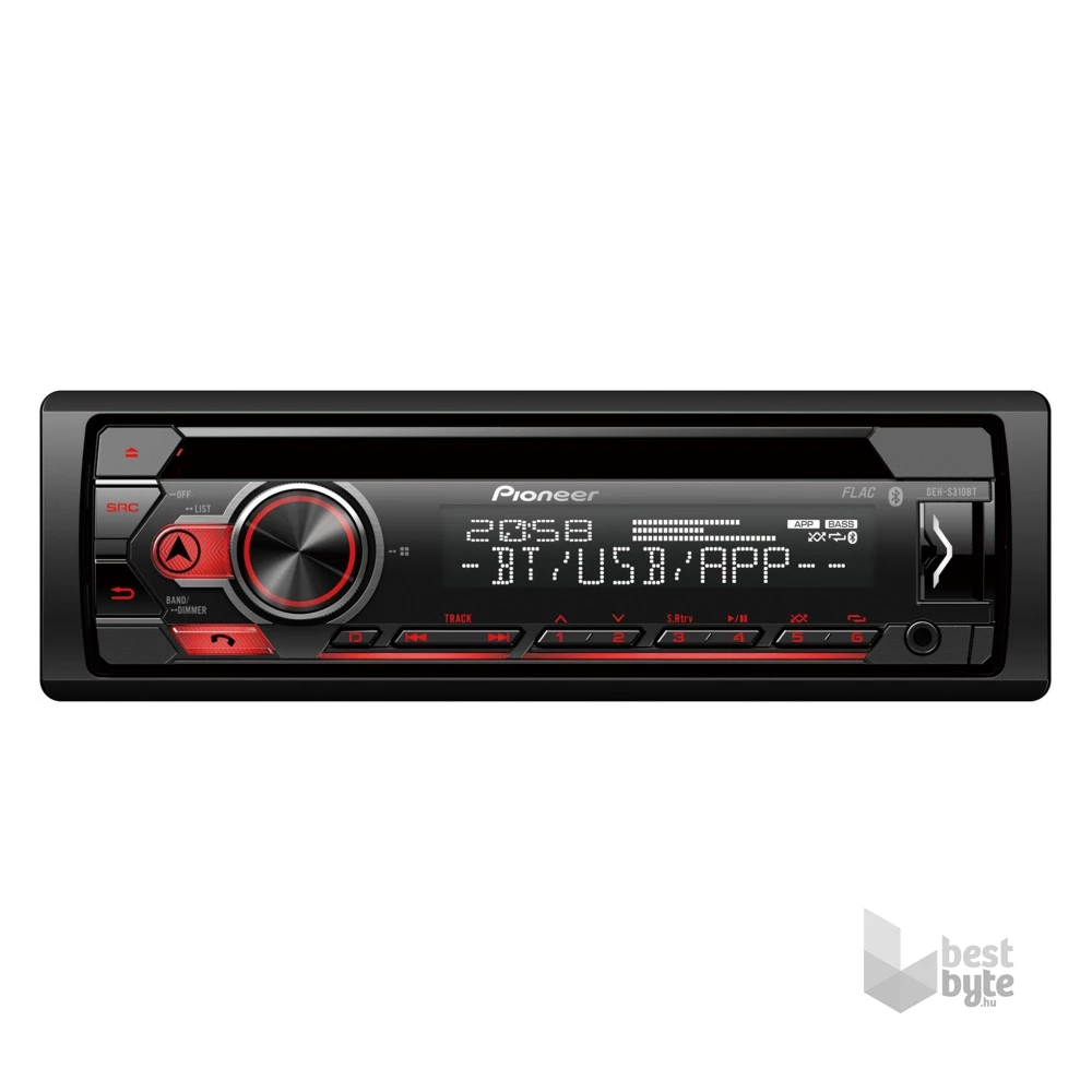 Pioneer DEH-S320BT CD/Bluetooth/USB autóhifi fejegység