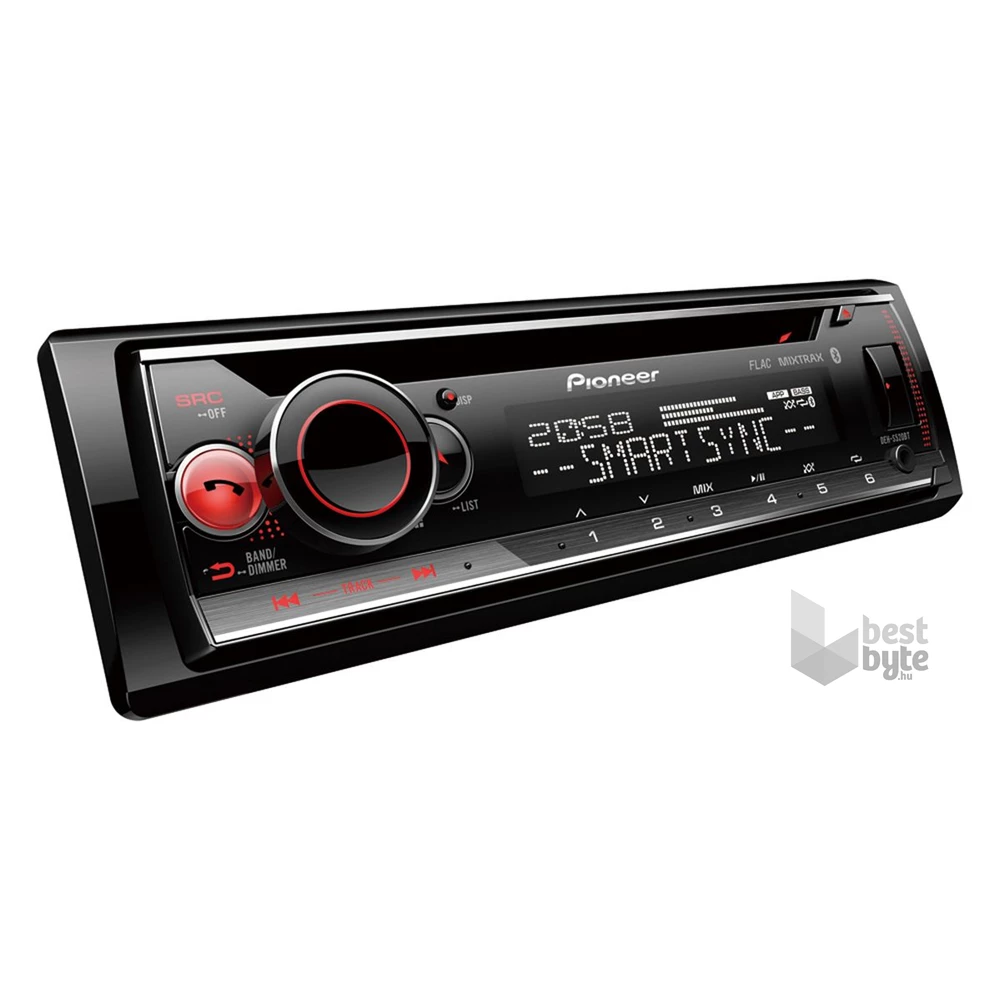 Pioneer DEH-S520BT CD/Bluetooth/USB autóhifi fejegység