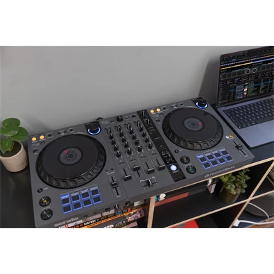 Pioneer DJ DDJ-FLX6-GT DJ 4-csatornás grafit DJ kontroller