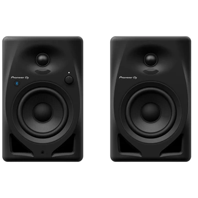 Pioneer DJ DM-40D-BT fekete Bluetooth csatlakozású monitor hangfalpár