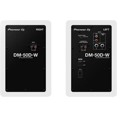 Pioneer DJ DM-50D-W fehér asztali monitor hangfalpár