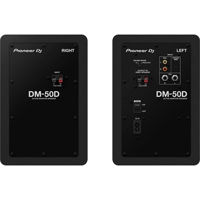 Pioneer DJ DM-50D fekete asztali monitor hangfalpár