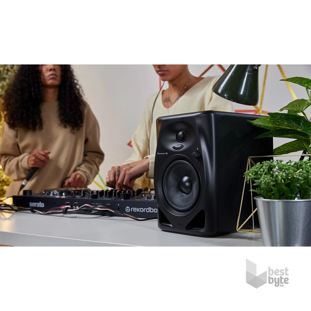 Pioneer DJ DM-40D-BT fekete Bluetooth csatlakozású monitor hangfalpár