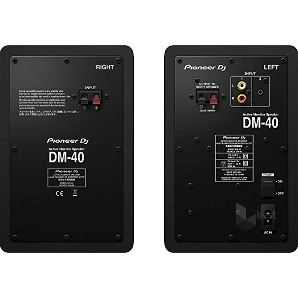 Pioneer DJ DM-40 aktív monitor hangfalpár