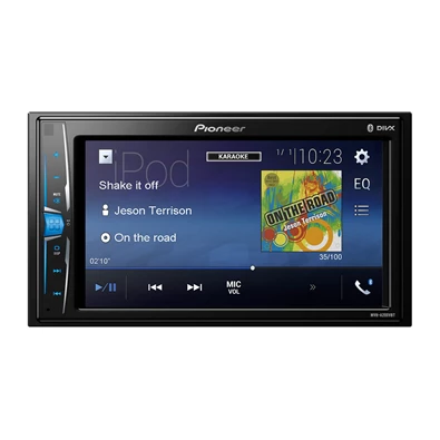 Pioneer MVH-A200VBT 6,2" LCD-s Bluetooth/USB/MP3 autóhifi fejegység