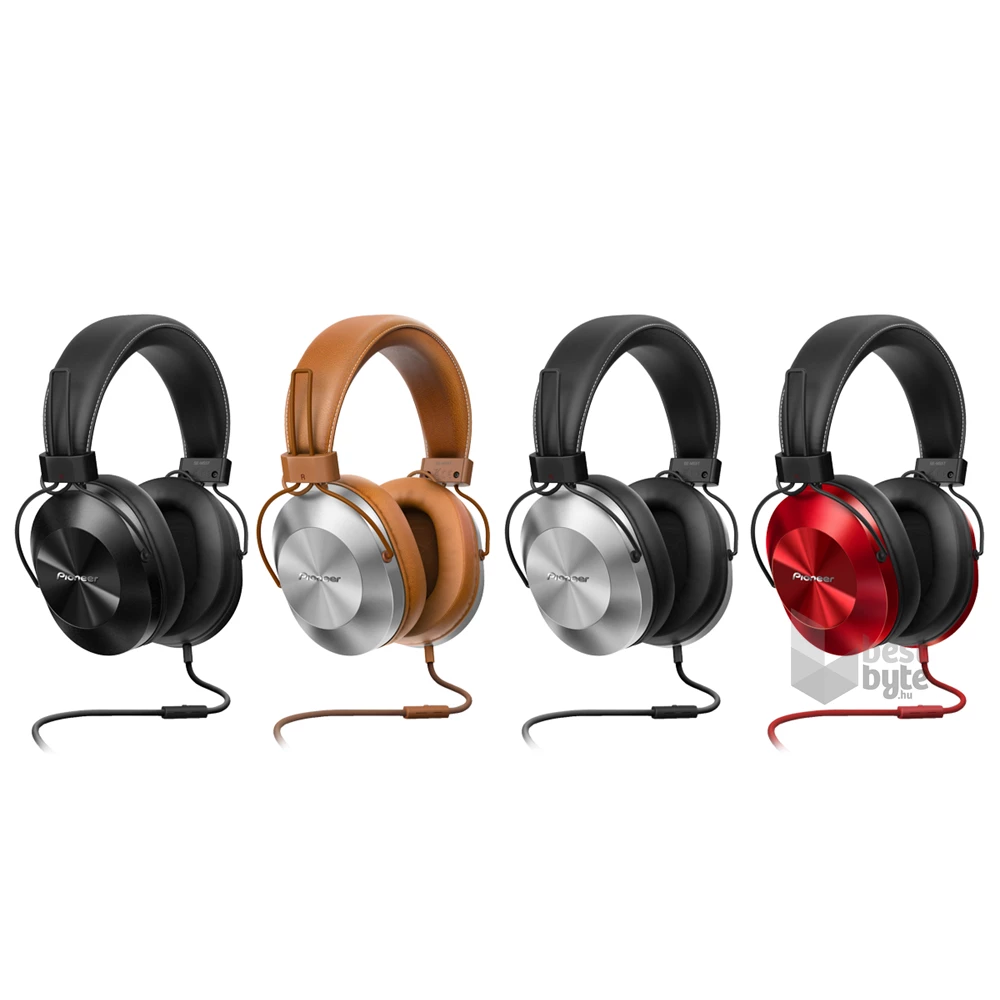 Pioneer SE-MS5T-R piros fejhallgató