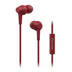 Pioneer SE-C1T-R piros mikrofonos fülhallgató