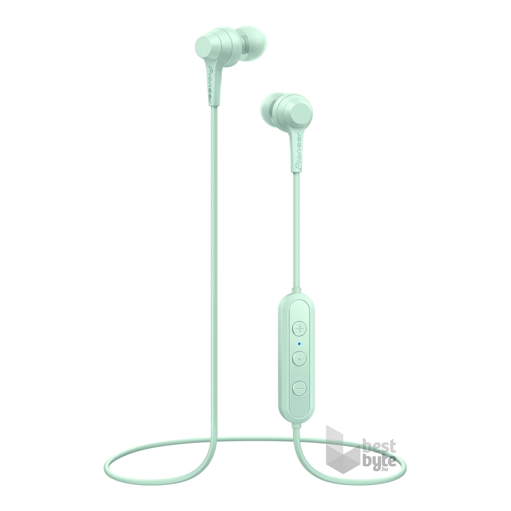 Pioneer SE-C4BT-GR mikrofonos Bluetooth zöld fülhallgató