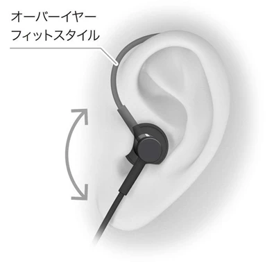 Pioneer SE-CH3T-B Hi-Res mikrofonos fekete fülhallgató