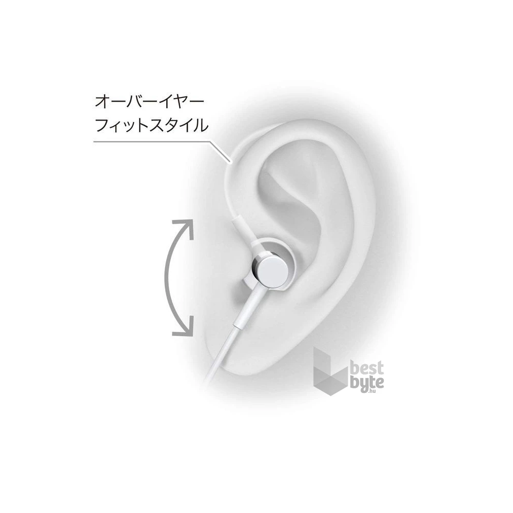 Pioneer SE-CH3T-S Hi-Res mikrofonos ezüst fülhallgató