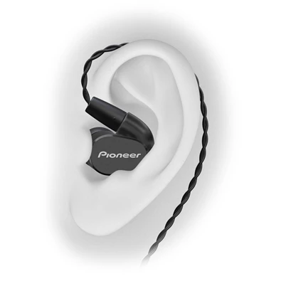 Pioneer SE-CH5T-K Hi-Res mikrofonos fekete fülhallgató