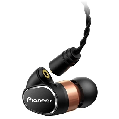 Pioneer SE-CH9T-K Hi-Res mikrofonos fekete fülhallgató