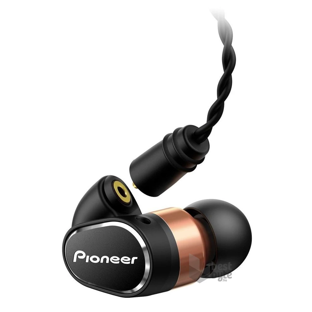 Pioneer SE-CH9T-K Hi-Res mikrofonos fekete fülhallgató