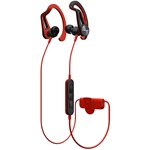 Pioneer SE-E7BT-R cseppálló Bluetooth aptX piros sport fülhallgató headset