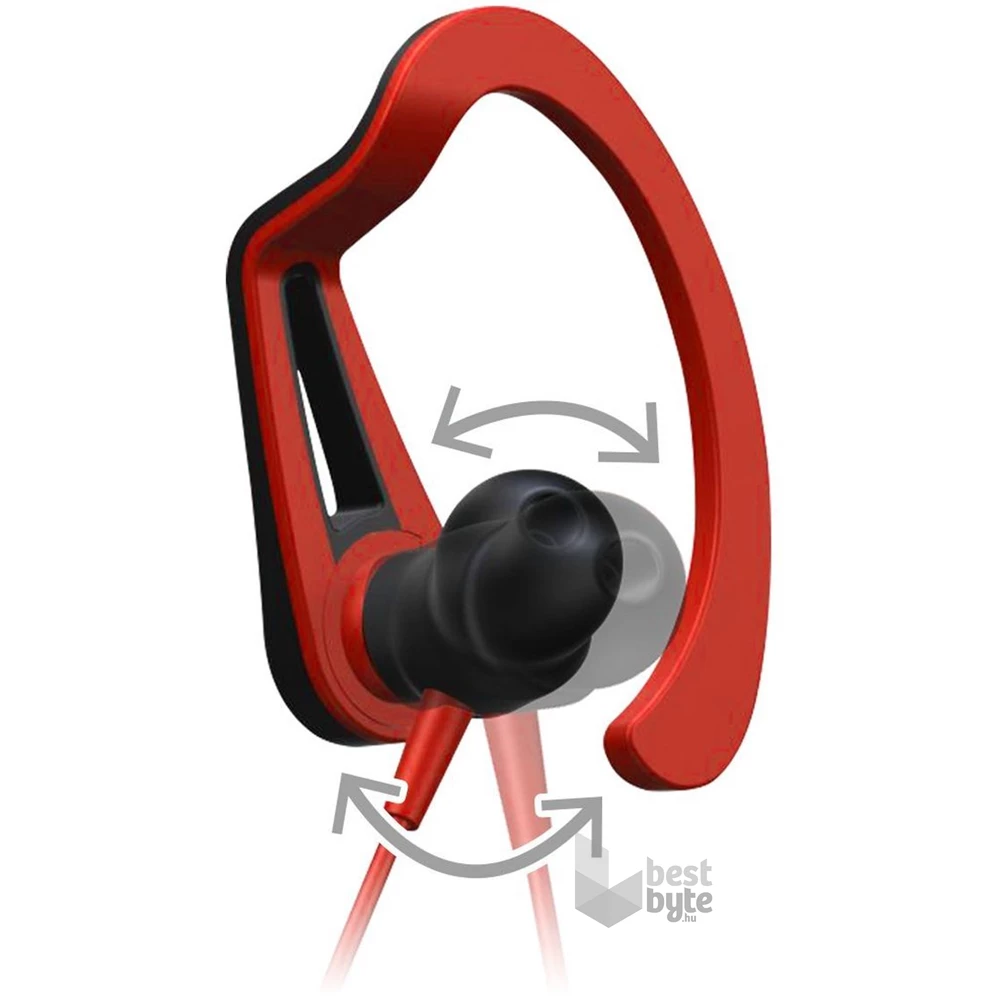 Pioneer SE-E7BT-R cseppálló Bluetooth aptX piros sport fülhallgató