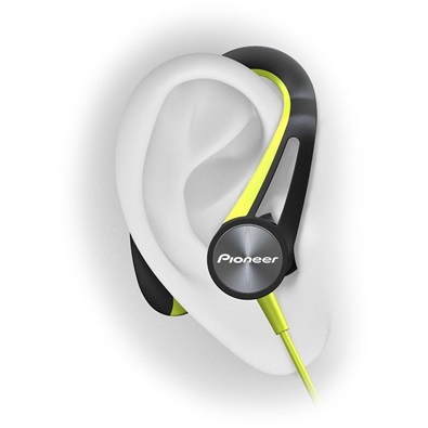 Pioneer SE-E7BT-Y cseppálló Bluetooth aptX sárga sport fülhallgató