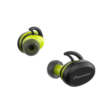 Pioneer SE-E8TW-Y True Wireless Bluetooth sárga sport fülhallgató