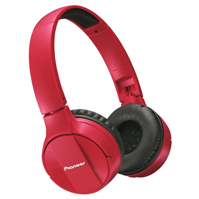 Pioneer SE-MJ553BT-R Bluetooth piros fejhallgató
