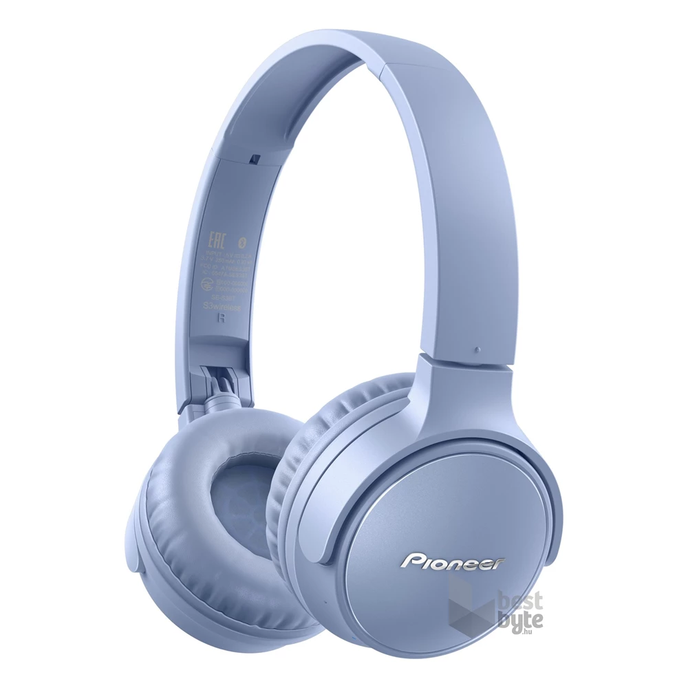 Pioneer SE-S3BT-L Bluetooth kék fejhallgató