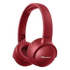 Pioneer SE-S6BN-R Bluetooth zajszűrős piros fejhallgató