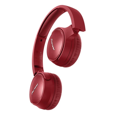 Pioneer SE-S6BN-R Bluetooth zajszűrős piros fejhallgató