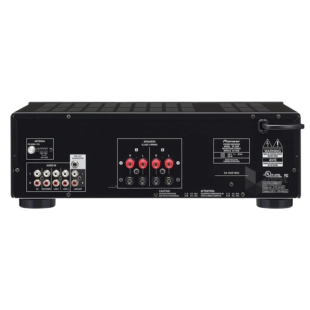 Pioneer SX-10AE-B fekete sztereó rádióerősítő (Újracsomagolt)