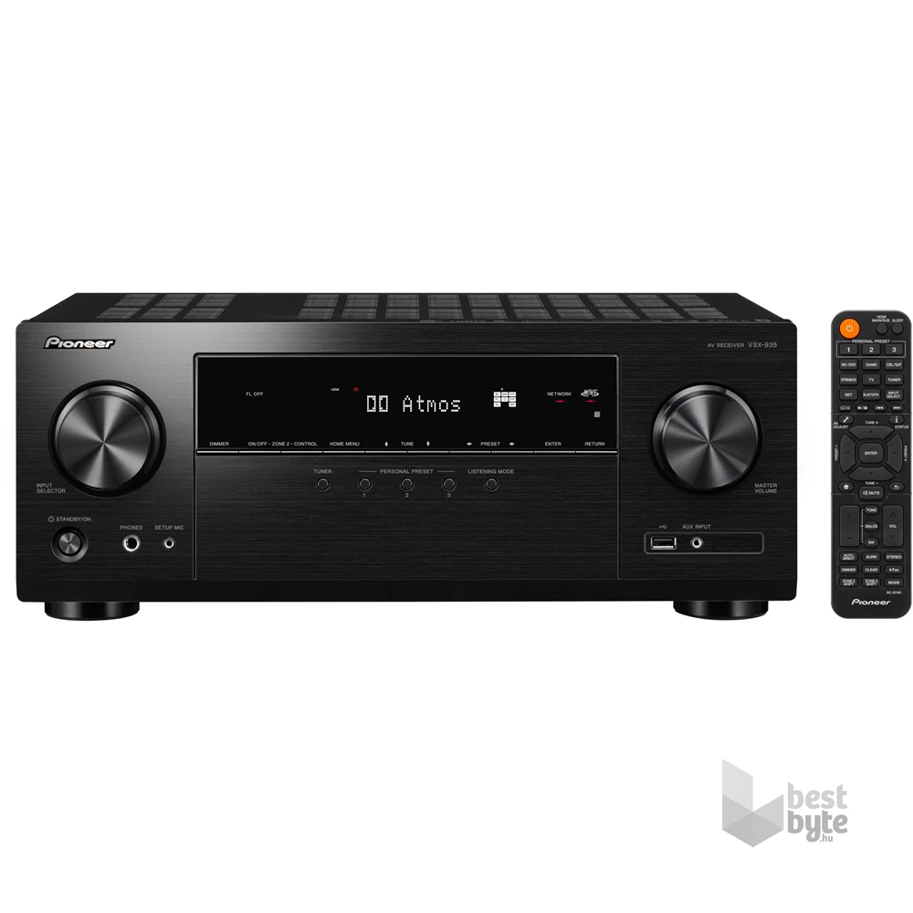 Pioneer VSX-935-B 7.2 csatornás fekete házimozi erősítő